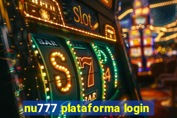 nu777 plataforma login